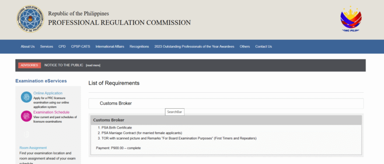 Customs Broker Board Exam Application Guide 2025: How to File ...